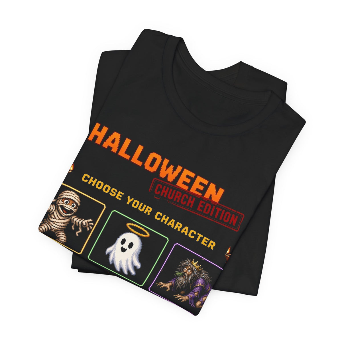 Halloween Church Edition - Choose Your Character Tee