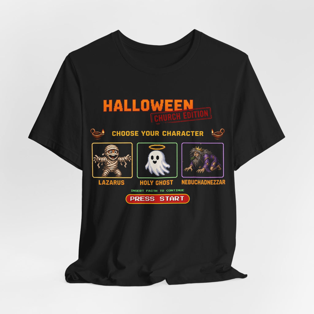 Halloween Church Edition - Choose Your Character Tee